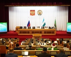 ИШТИРОК ВА СУХАНРОНИИ РАИСИ ШӮРОИ УЛАМОИ ҶУМҲУРИИ ТОҶИКИСТОН ДАР КОНФРОНСИ БАЙНАЛМИЛАЛИИ «ИДЕАЛҲО ВА АРЗИШҲОИ ИСЛОМ»